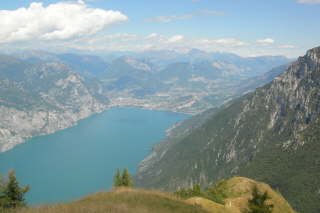 Monte Baldo - Blick auf Riva